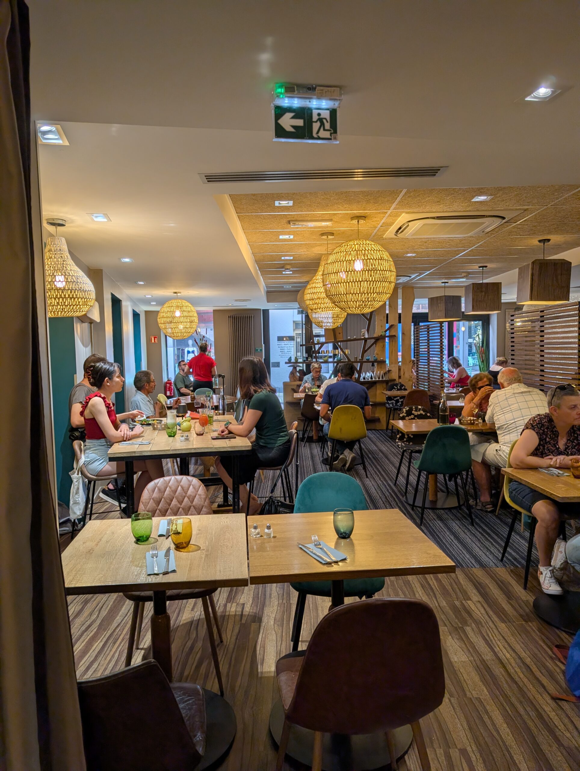 Intérieur du restaurant Sherwood