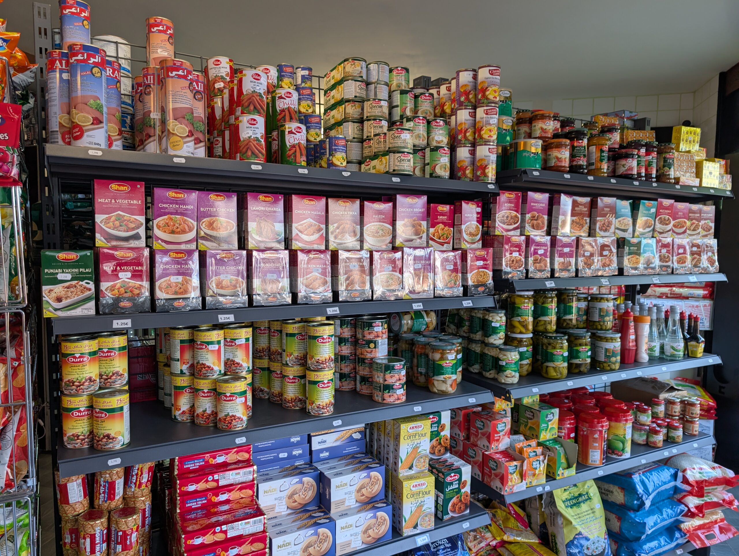 Rayons alimentaires de Copier Group