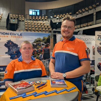 Stand au forum des associations 2026 à Palestra
