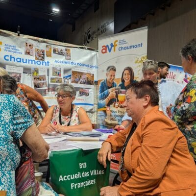 Stand au forum des associations 2026 à Palestra