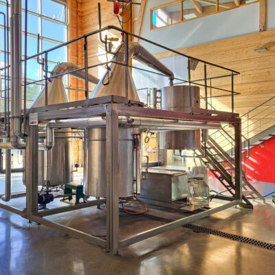 L'atelier de distillation Essenciagua